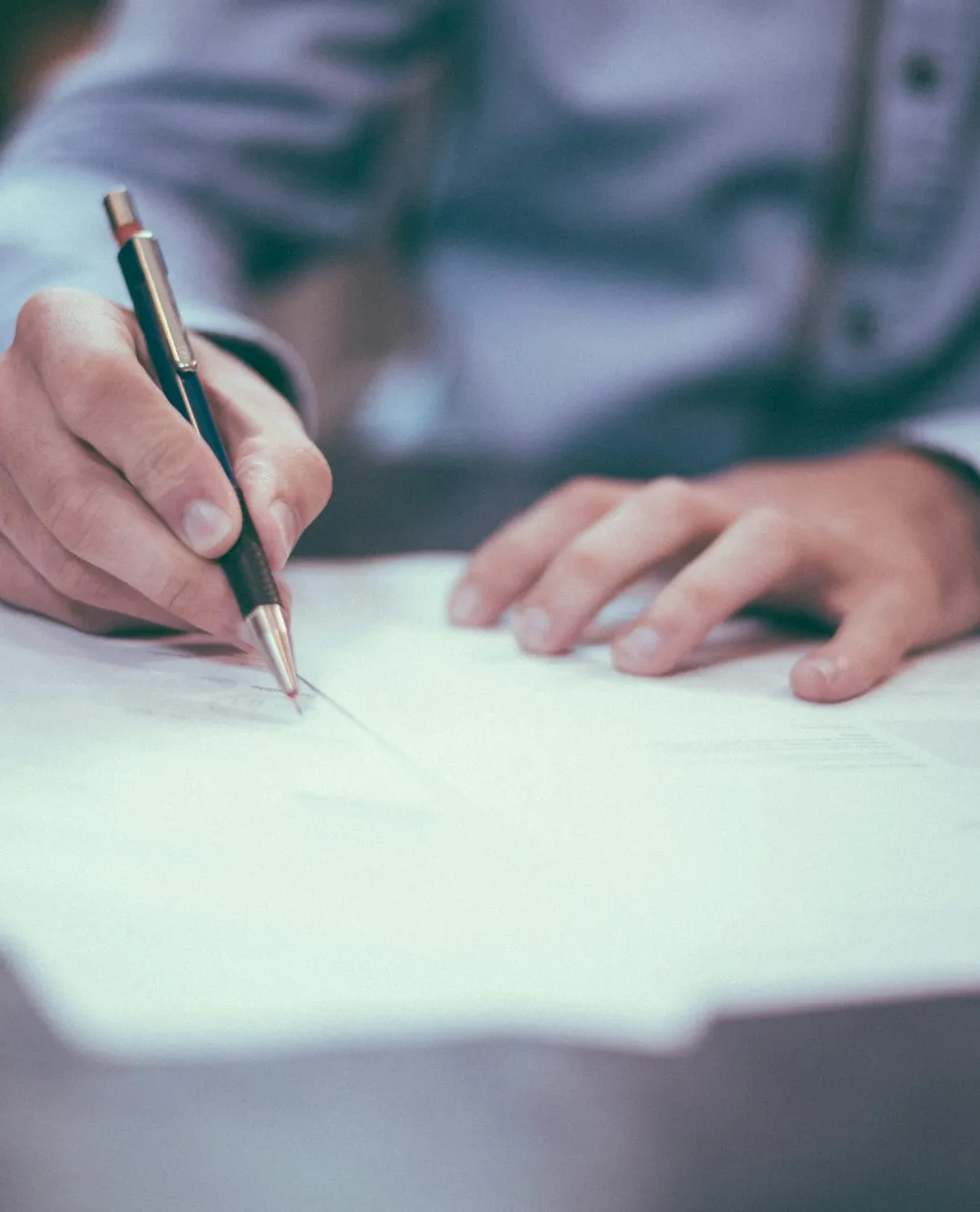 Firma de un contrato