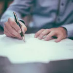 Firma de un contrato
