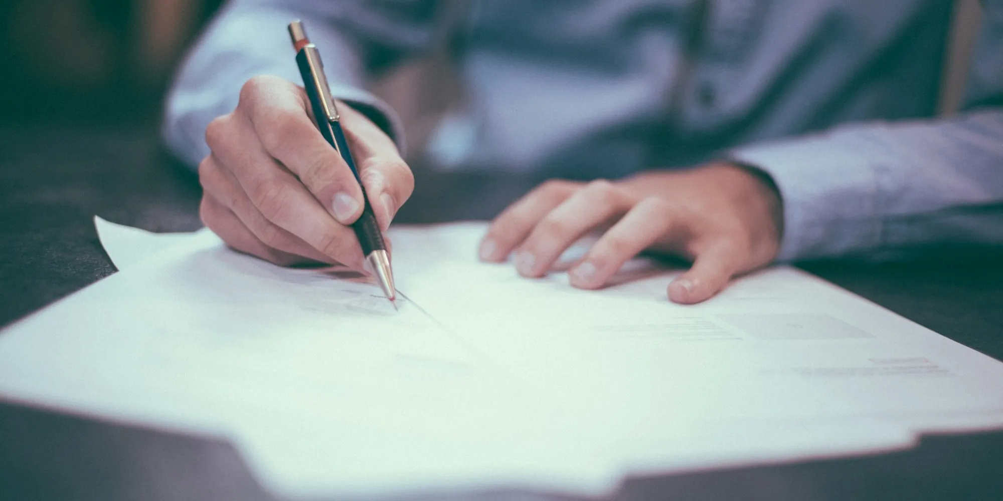 Firma de un contrato